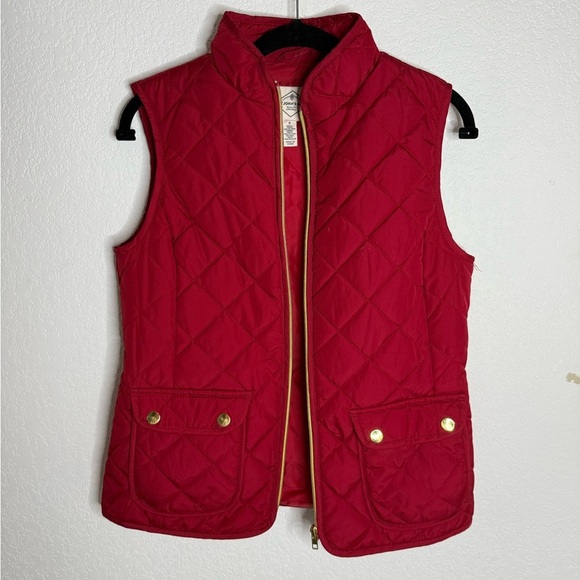 St. John's Bay Other - St. John's Bay Red Quilted Vest
